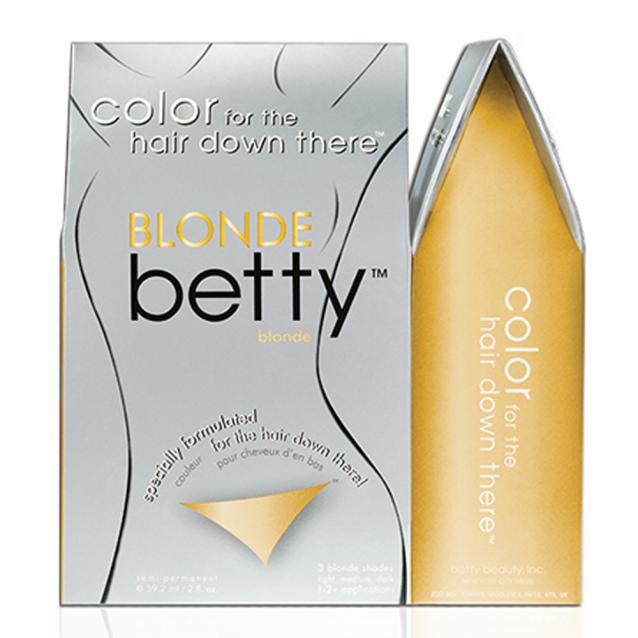 Betty Beauty Blonde Pubic Hair Dye